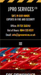 Mobile Screenshot of jproservices.co.uk